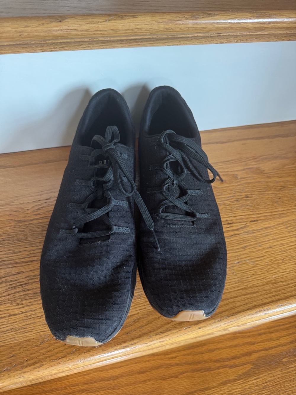 No Bull Men's Black Athletic Lace-Up Shoes